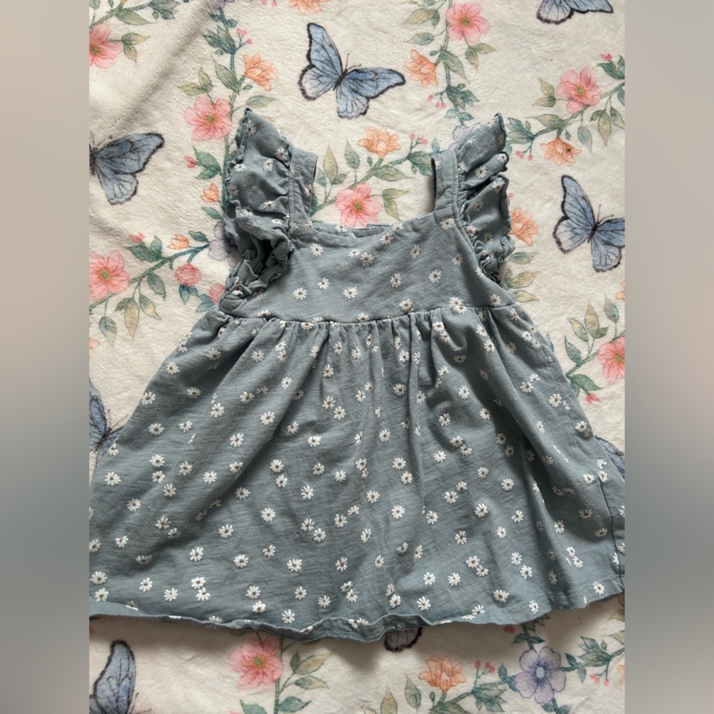 Rylee + cru floral dress 18-24m SOLD